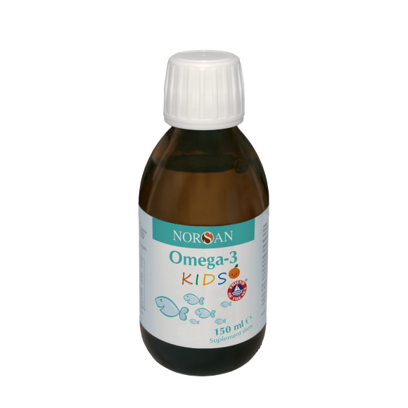 OMEGA-3 Kids - naturalny olej omega-3 dla dzieci 150ml - Norsan